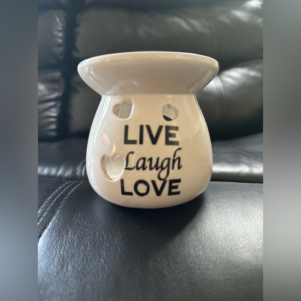 Live Laugh Love Ceramic Oil Warmer